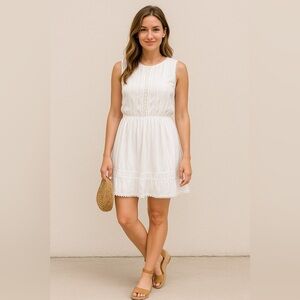 NWT Brave Soul White Lace Dress Size x small
